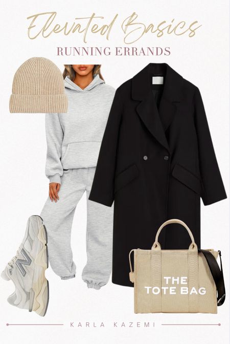 Elevated basics for when you’re running errands! 

So chic and comfy🙌❤️ 

I love a good matching set, I feel like you instantly look put together 😅

Styling it with some sneakers, a nice coat, and a neutral bag/hat. You’re ready to go out to run errands while feeling comfy and confident🫶







Matching set, matching sweatsuit, peacoat, overcoat, neutral outfit, travel outfit, airport outfit, easy outfit, mom outfit, midsize outfit, over 35, over 40, winter outfit, new balance sneaker, bag, purse.

#LTKfindsunder50 #LTKstyletip #LTKover40