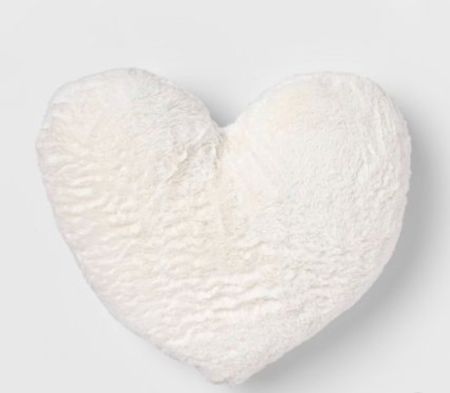 Faux Fur Heart Throw Pillow Cream - Pillowfort™

#LTKhome #LTKunder50 #LTKFind