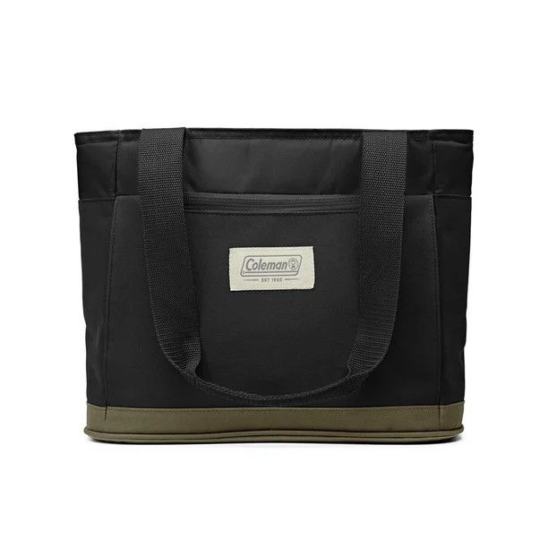 Coleman Outlander 14Qt 20-Can Soft Thermocooler Tote, Black and Olive, Stay Cold up to 24 Hours | Walmart (US)