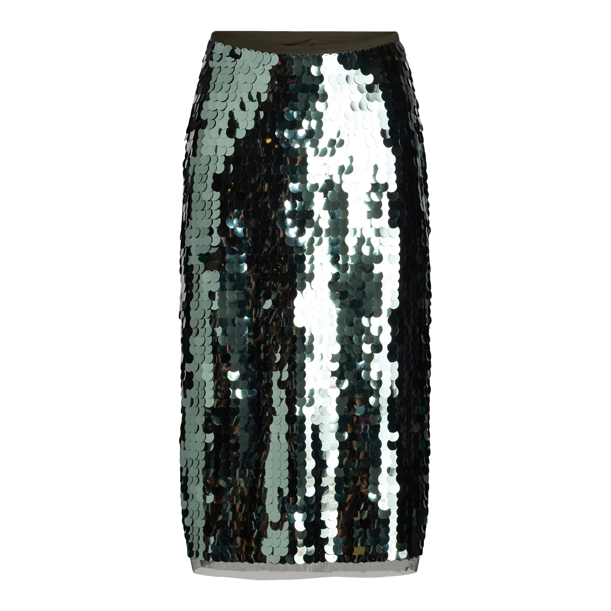 Scoop Women's & Women's Plus Paillette Sequin Midi Skirt, Sizes XS-4X | Walmart (US)