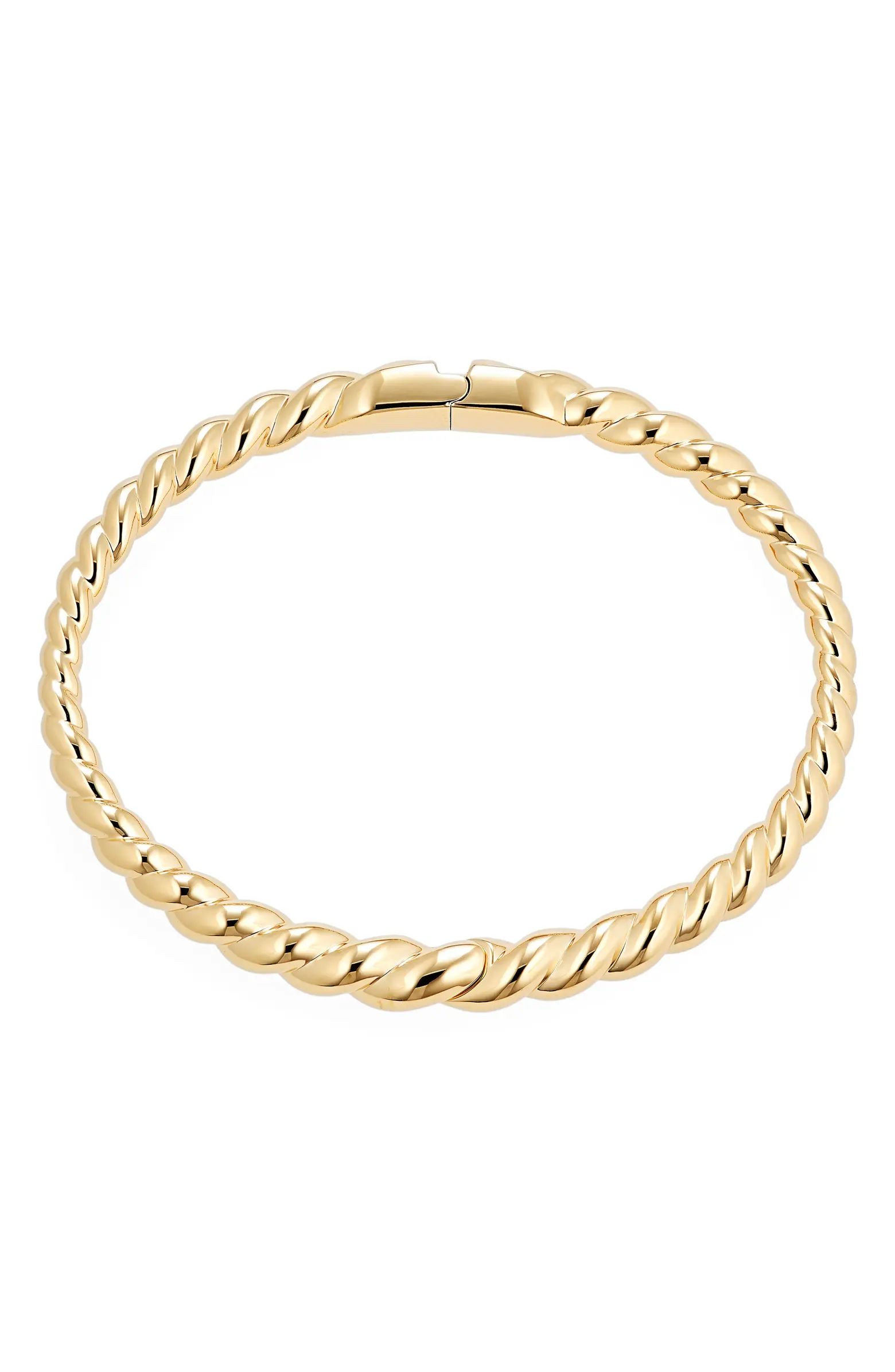 Golden Hour Twisted Chain Bangle | Nordstrom