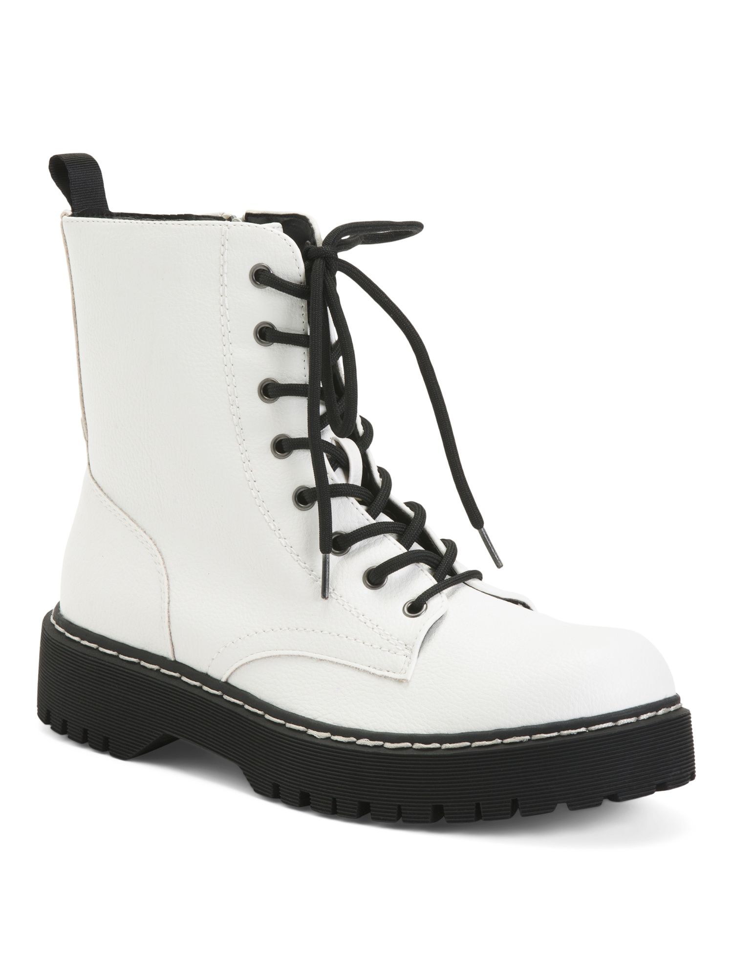 Lug Sole Combat Boots | TJ Maxx