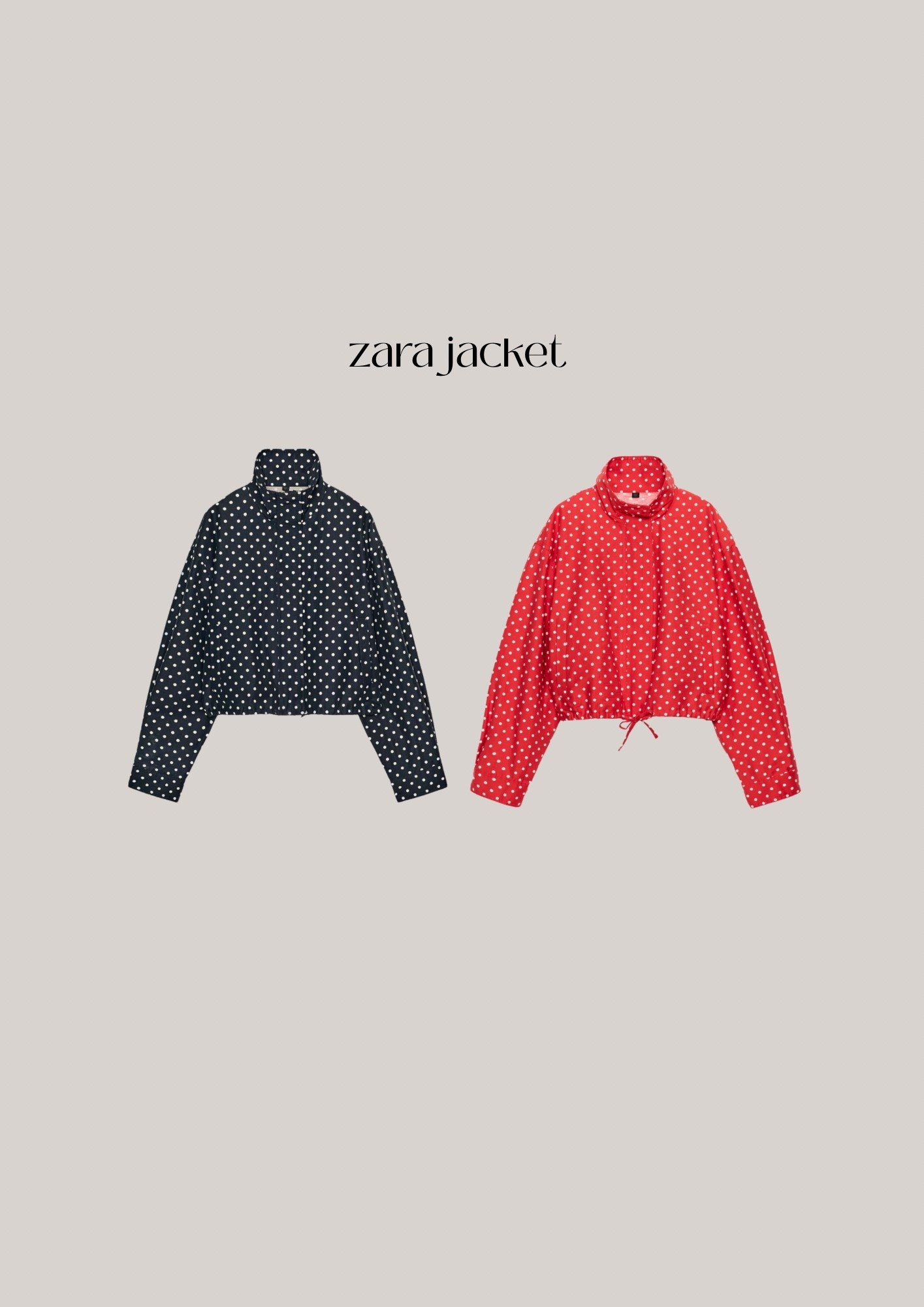 polka dot jackets

Zara

#LTKuk #LTKspring #LTKsummer