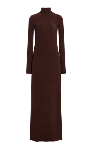 Exclusive Keyhole Knit Turtleneck Maxi Dress | Moda Operandi (Global)