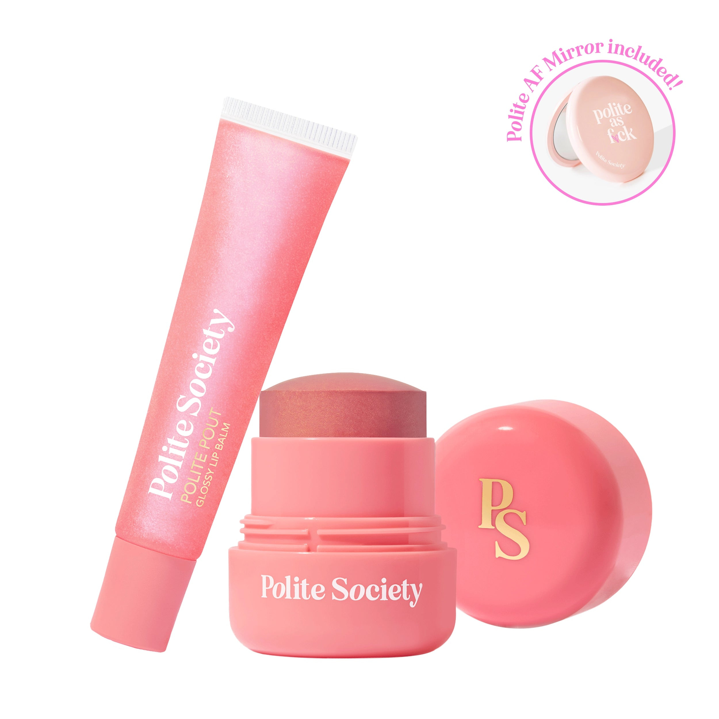 Polite Pops Powder Blush Stick | Polite Society® Beauty | Polite Society