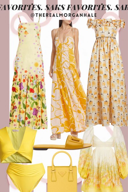 COLOR CRUSH💛 obsessing over all things sunset yellow this summer! here’s my current color crush favorites from @saks! 

#sakspartner #saks #liketkit 

#LTKStyleTip #LTKSeasonal #LTKShoeCrush