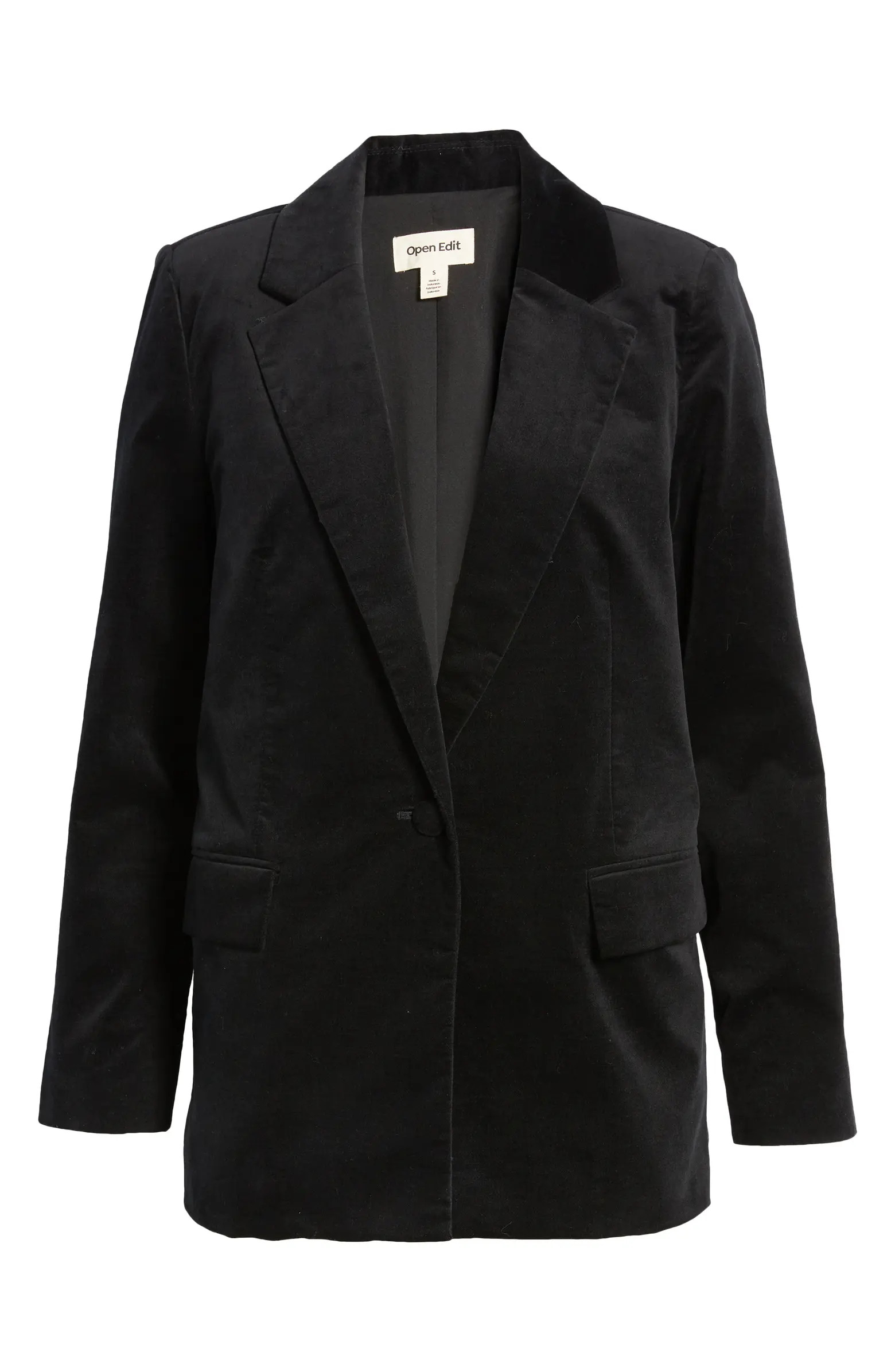 Relaxed Velvet Blazer | Nordstrom