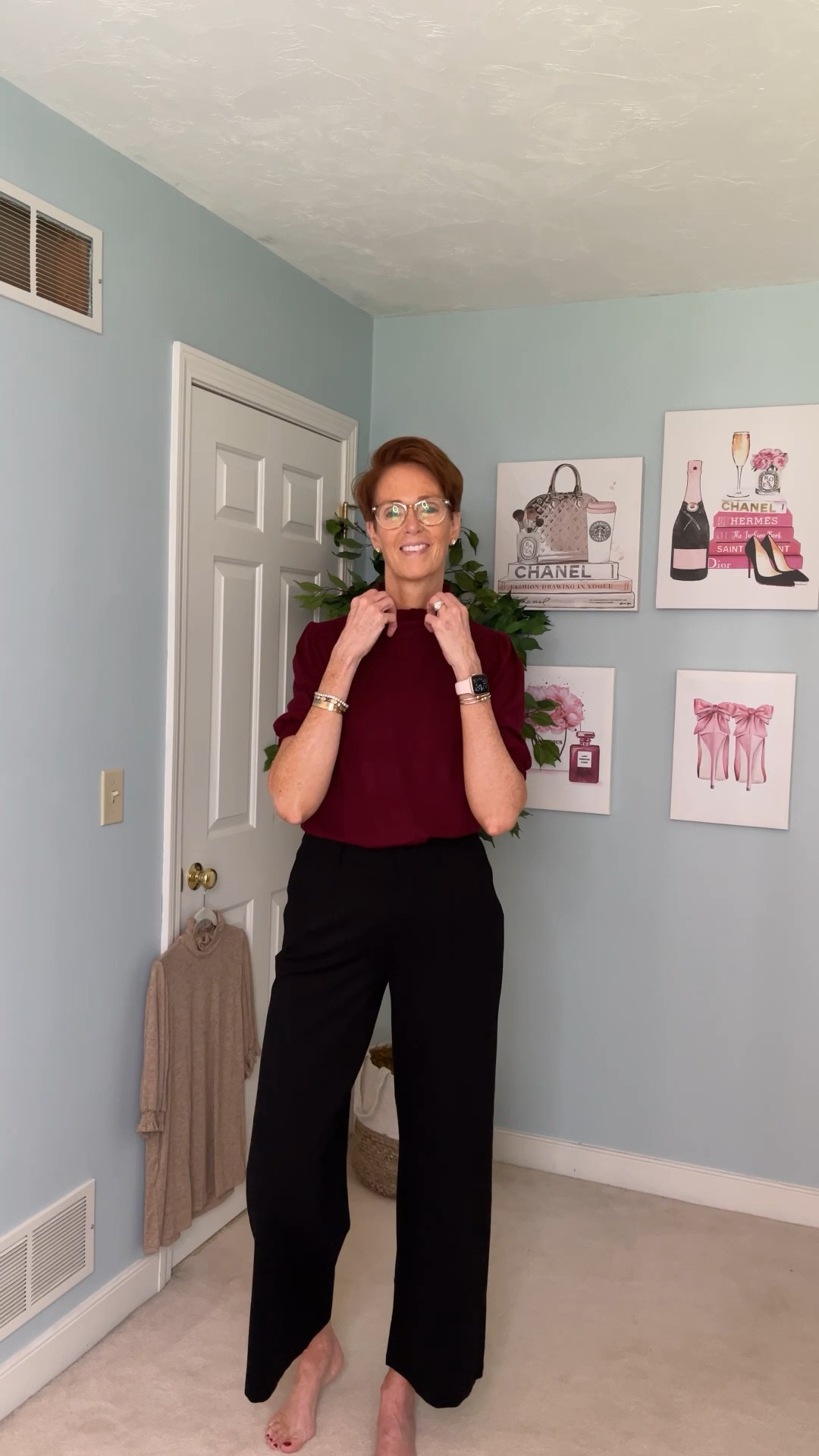 The ruffle mock neck super soft top from Gibsonlook.
Endless ways to style this top.

For teachers, for going back to the office, workwear, everyday outfit

#LTKBacktoSchool #LTKworkwear #LTKover40