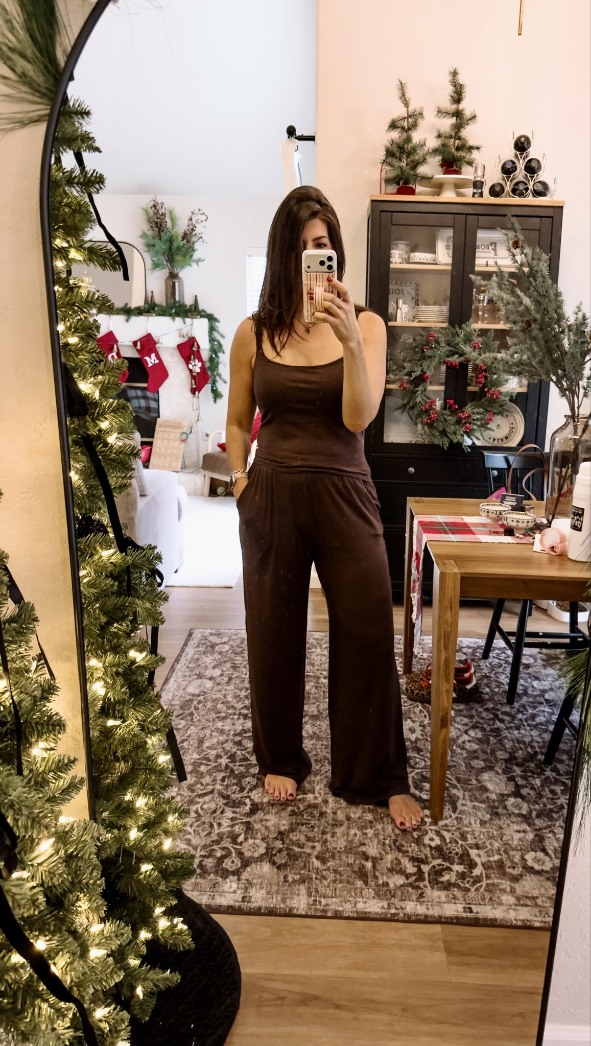 Code CYBERAF
in a medium cmi and medium tall lounge pants 

#LTKSaleAlert #LTKHoliday #LTKMidsize