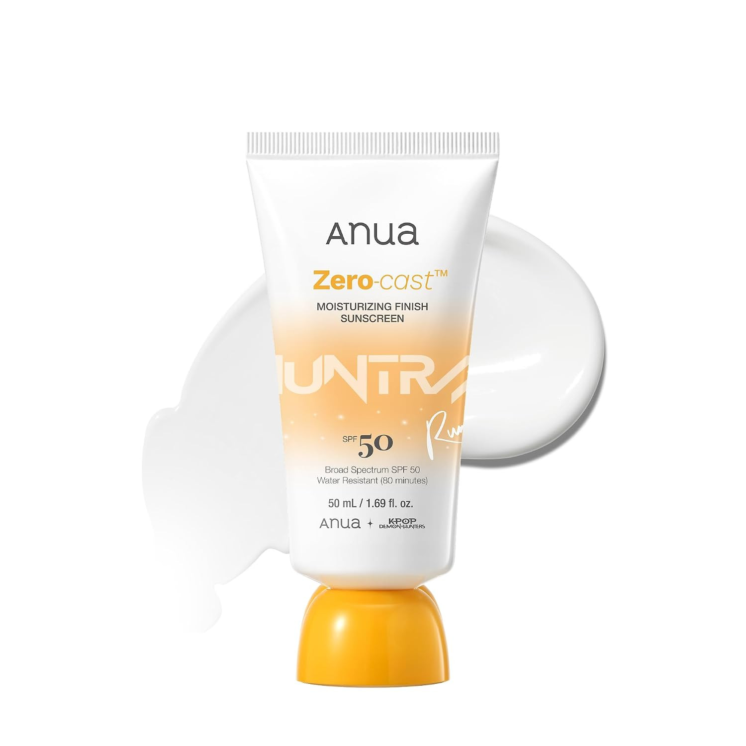 Anua Zero-Cast Moisturizing Sunscreen SPF 50, 1.69 fl oz | Amazon (US)