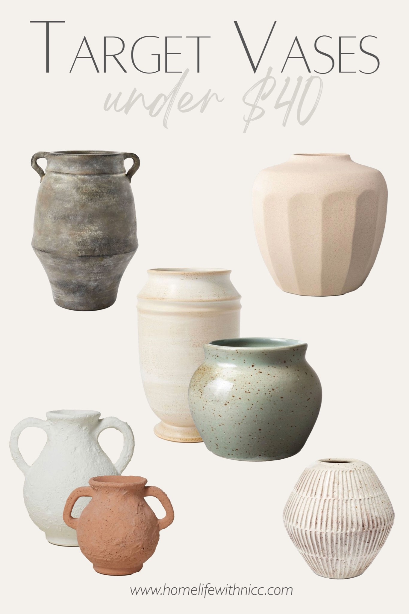 Target vases under $40 @target

#LTKstyletip #LTKunder50 #LTKhome