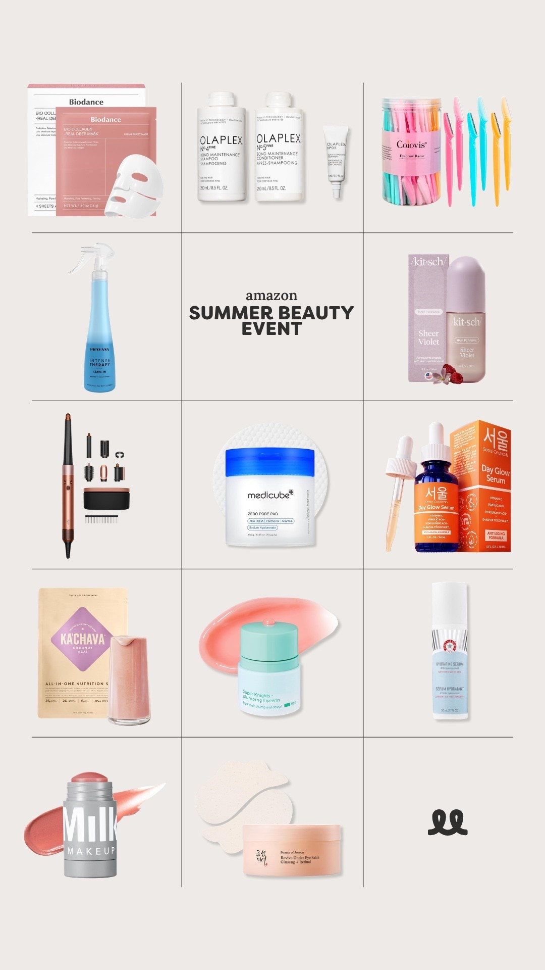 Amazon’s Summer Beauty Event is now until Mother’s Day! Great gifts fir mom or yourself 

#LTKmomlife #LTKselfcare #LTKSaleAlert
