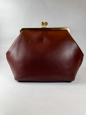 Authenticity GuaranteeNWT Coach Large Kisslock Frame Bag (NEW FALL COLOR) Dark Brown SHIPS ASAP! | eBay US