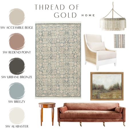 Sharing some inspiration using the Sherwin Williams 2023 color of the year, Redend Point! I was skeptical about this color at first, but it’s truly SO versatile! 

#LTKhome #LTKstyletip #LTKfamily