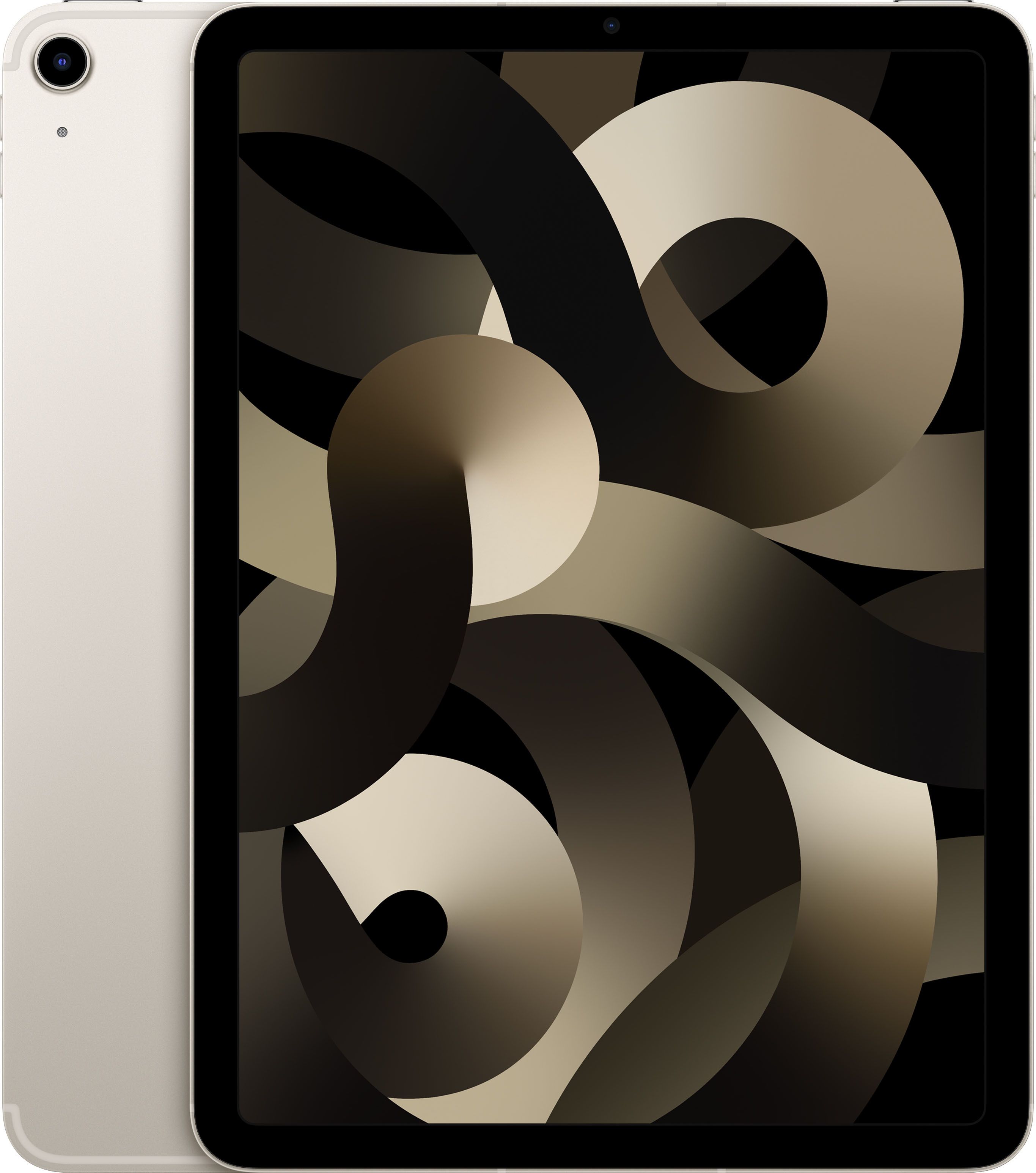 Apple 10.9-Inch iPad Air Latest Model (5th Generation) with Wi-Fi + Cellular 256GB Starlight (Unl... | Best Buy U.S.