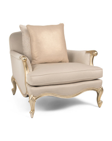 36x34 Savoir Faire Accent Chair | TJ Maxx