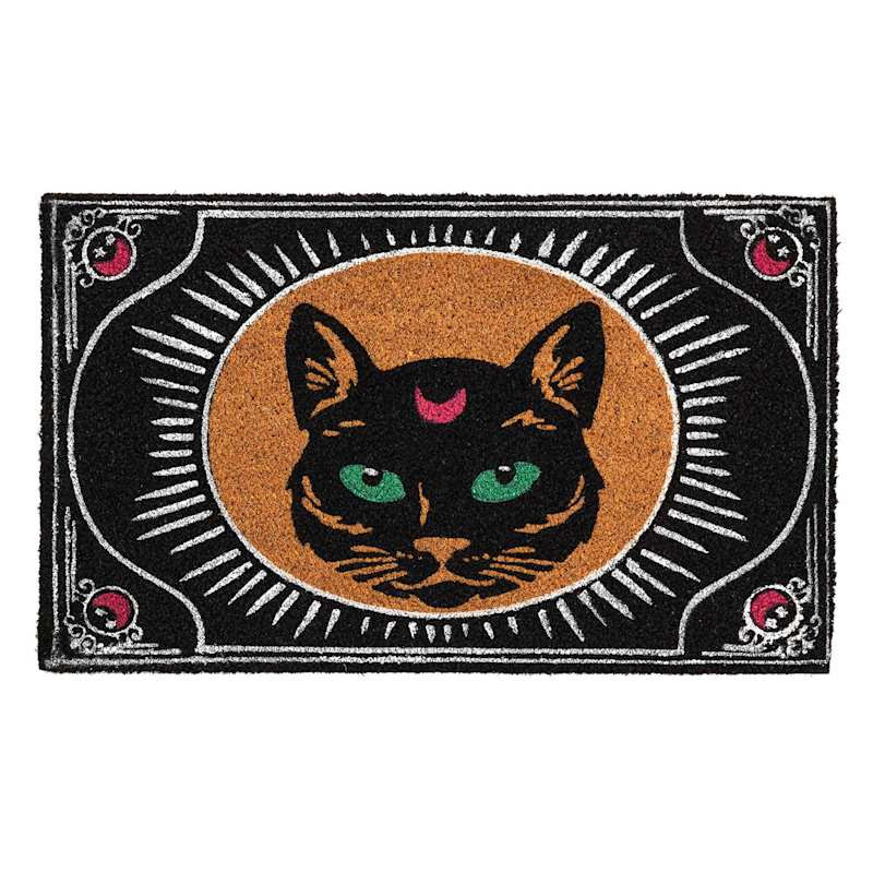 Spellbound Cat Coir Mat, 18x30 | At Home