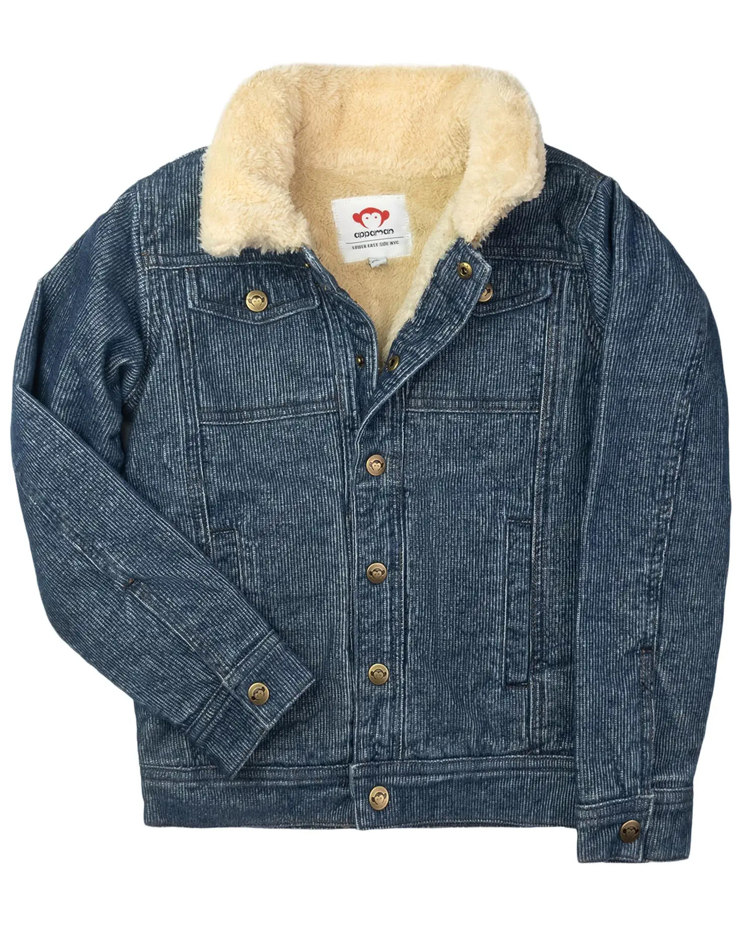 Heritage Cord Sherpa Jacket (Toddler/Little Kids/Big Kids) | Zappos