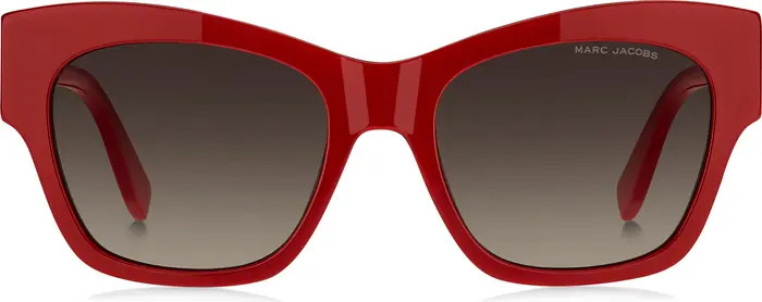 54mm Gradient Rectangular Sunglasses | Nordstrom