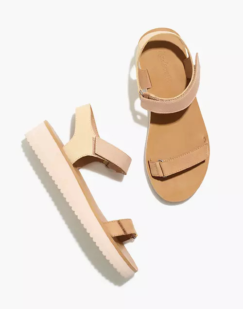 The Maggie Sandal in Colorblock | Madewell