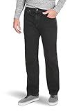 Wrangler Authentics Men's Relaxed Fit Comfort Flex Jean, Dark Denim, 33W x 34L | Amazon (US)