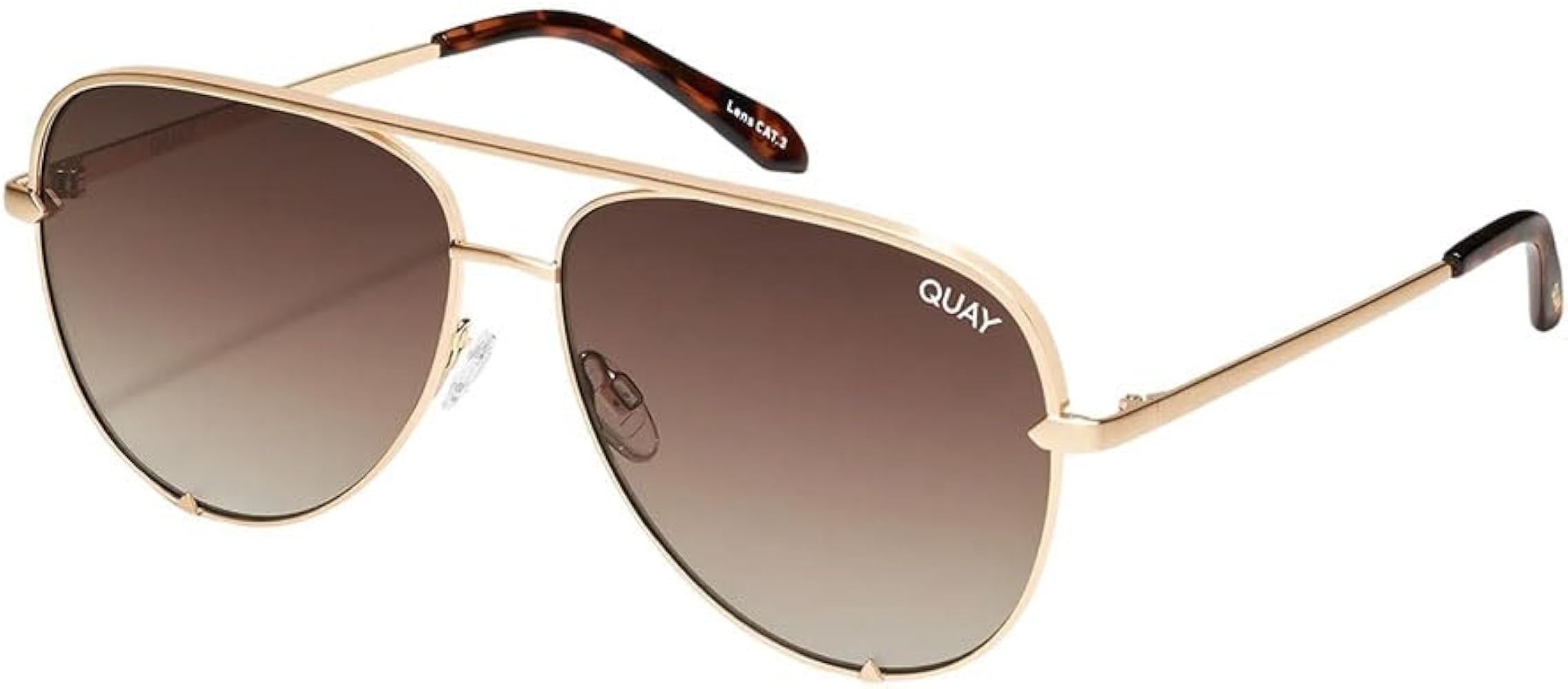 Quay Unisex High Key Classic Aviator Sunglasses | Amazon (CA)