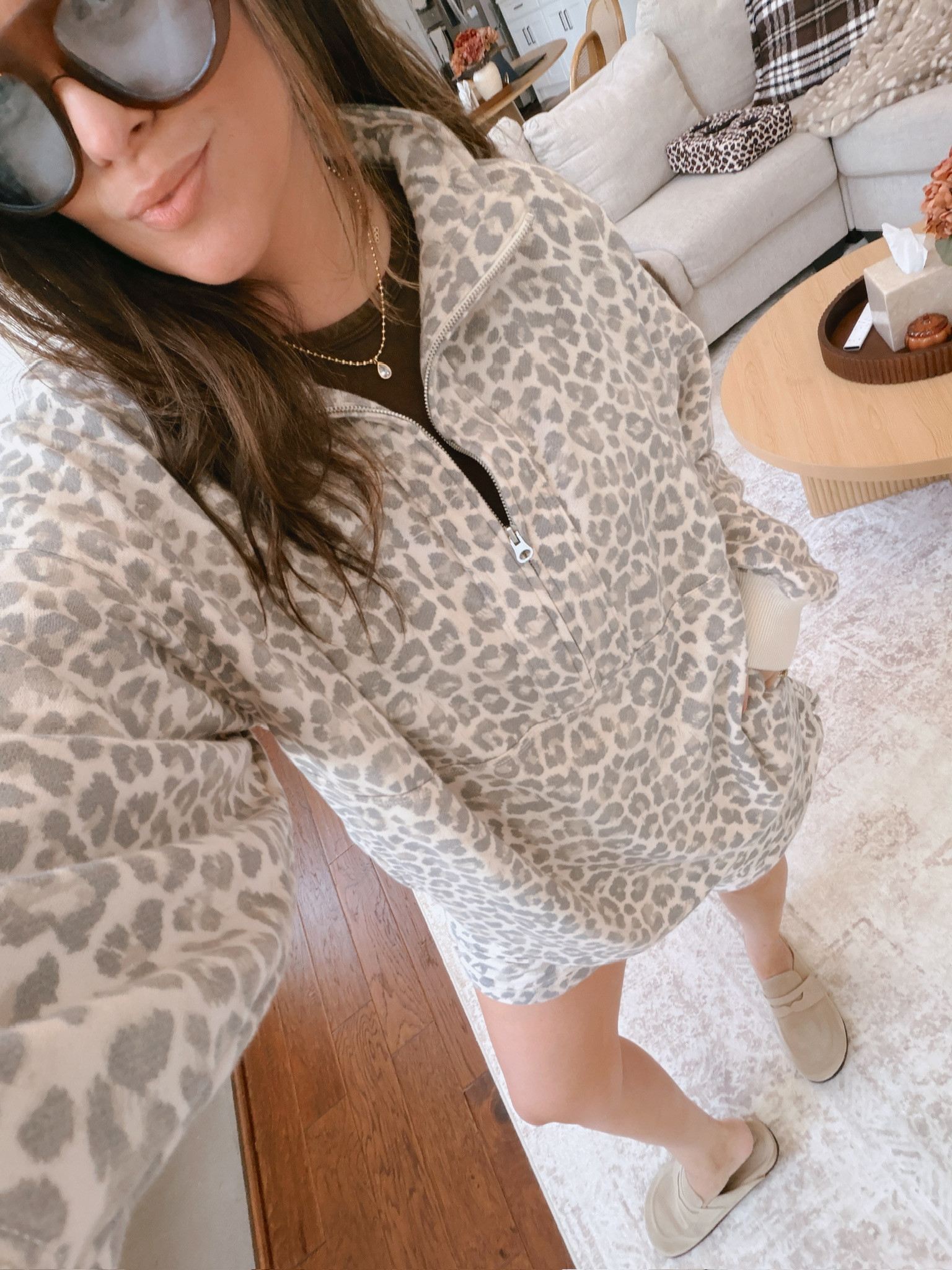 Wearing a large in both pieces! 

 #LTKSeasonal #LTKMidsize