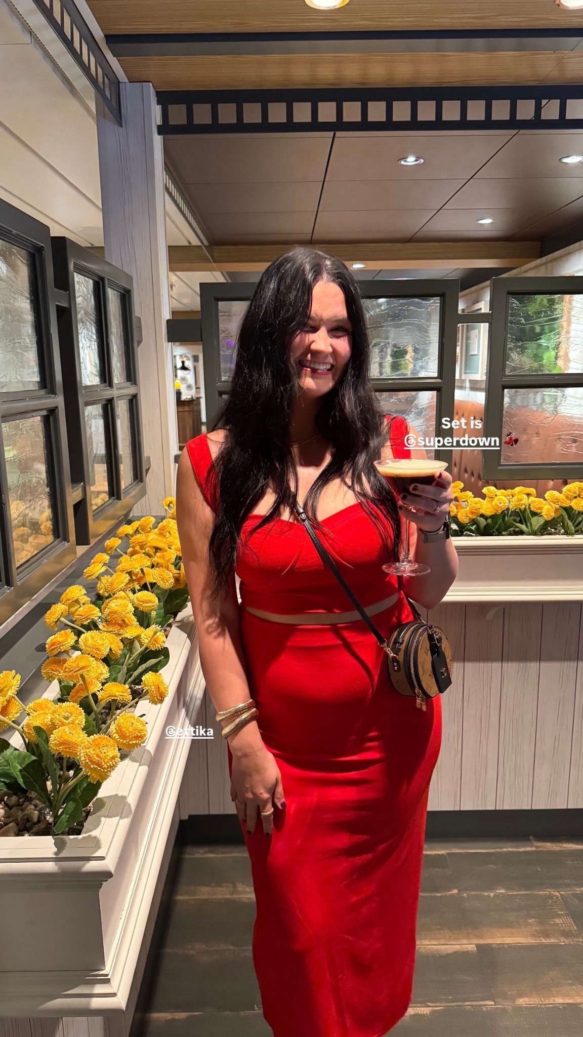 Set is 
@superdown 💃🏻 @royalcaribbean  @ettika, red dress

#LTKTravel #LTKHoliday