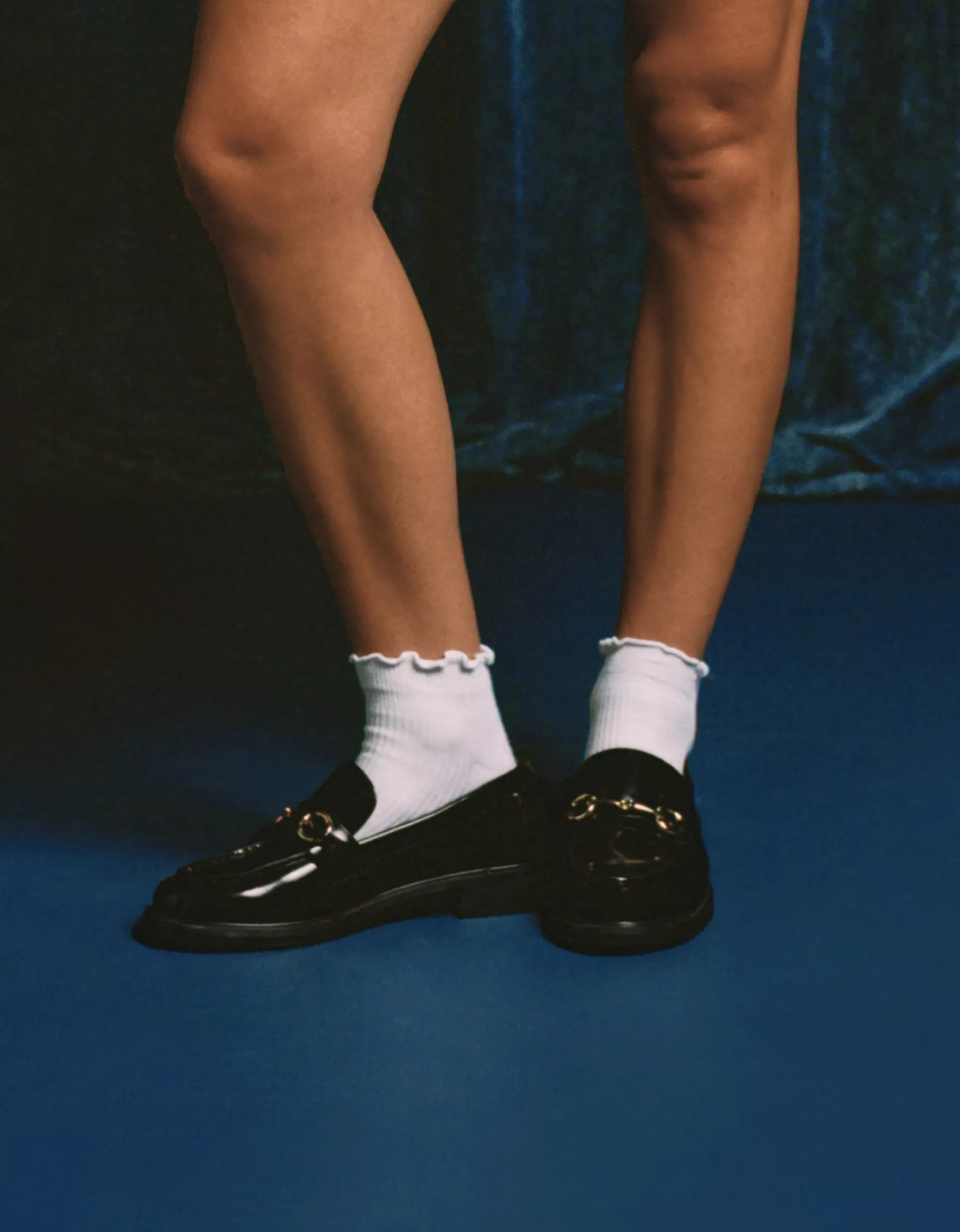 AE Ruffle Trim Ankle Socks 3-Pack | American Eagle Outfitters (US & CA)