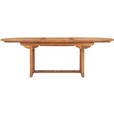 Dacia Extendable Solid Wood Dining Table | Wayfair North America
