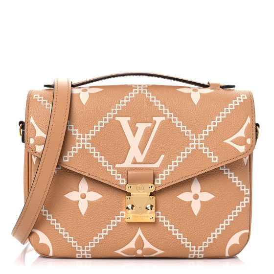 LOUIS VUITTON Empreinte Monogram Giant Broderies Pochette Metis Arizona | FASHIONPHILE (US)