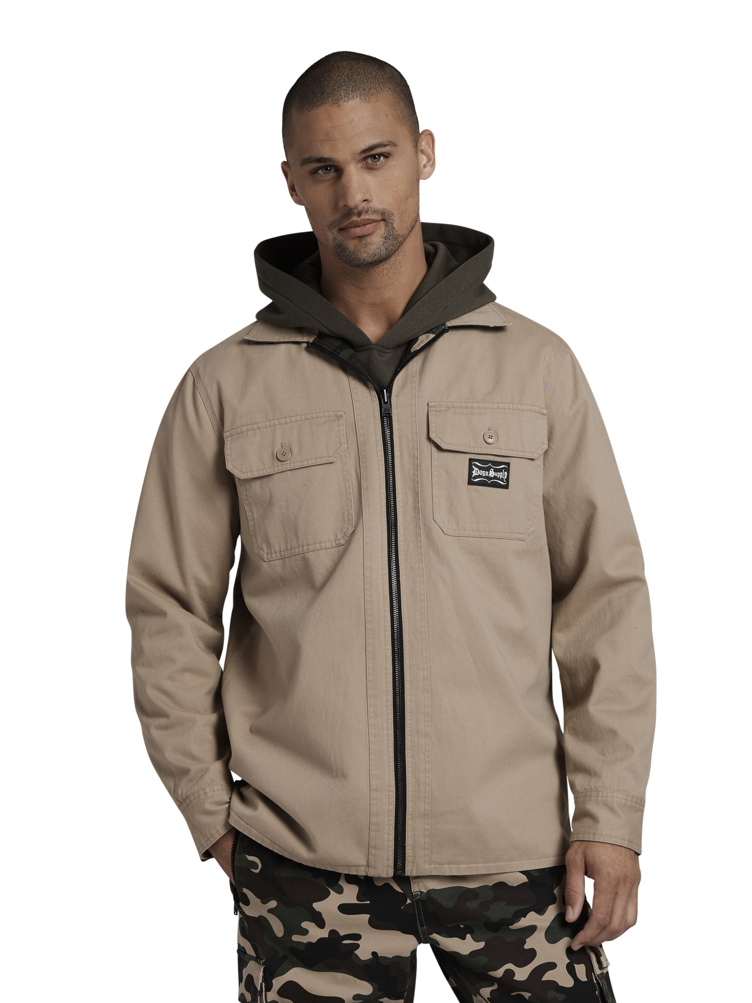 Dogg Supply by Snoop Dogg Men's and Big Men's Reversible Jacket, Sizes XS-3XL | Walmart (US)