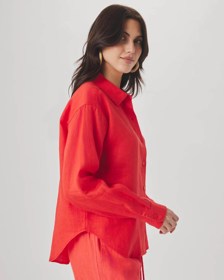 Stella Linen Button Down | Splendid