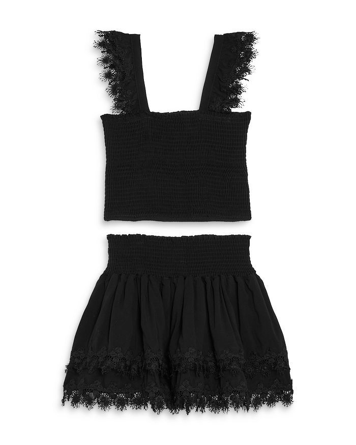 Girls' Mariel Smocked Top & Skirt Set - Big Kid | Bloomingdale's (US)