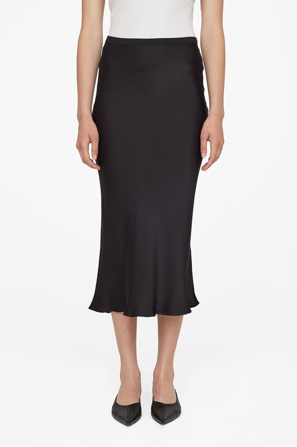 Bar Silk Skirt | Anine Bing