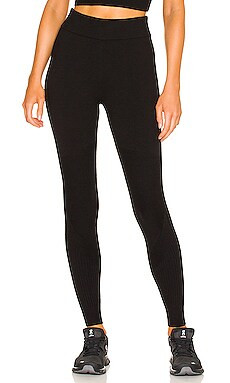 ALALA Goddess Cashmere Legging in Black from Revolve.com | Revolve Clothing (Global)