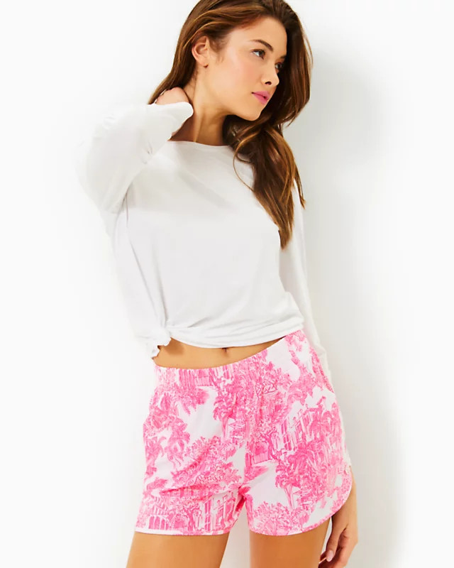 UPF 50+ Luxletic 4" Backcourt Short | Lilly Pulitzer | Lilly Pulitzer