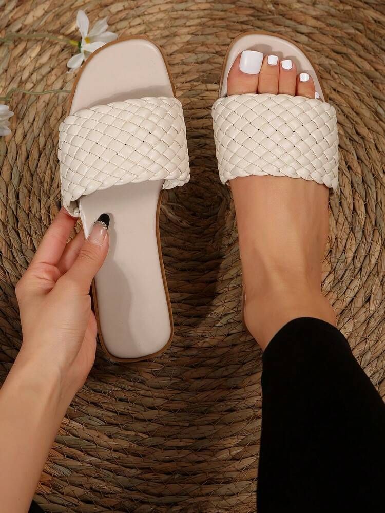 Braided Slide Sandals | SHEIN