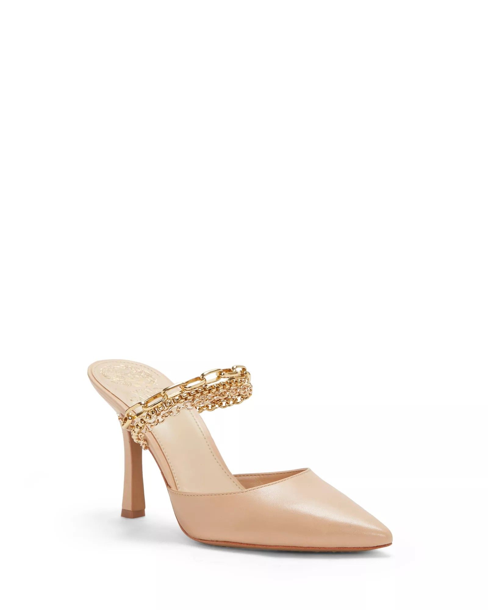 Ashna Chain-Embellished Mule | Vince Camuto