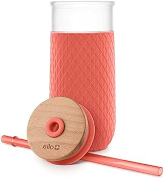 Ello Devon Glass Tumbler with Silicone Sleeve | Amazon (US)