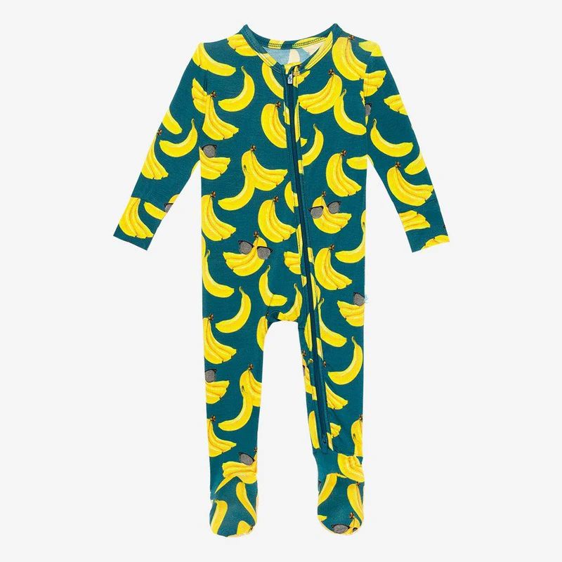 Bananas Zippered Footie Pajamas | Project Nursery