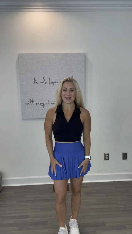 New Blue Workout Skirt !  High waisted! Perfect for workout, errands, or lunch! 🩵

#LTKfitness #LTKfindsunder50 #LTKbeauty