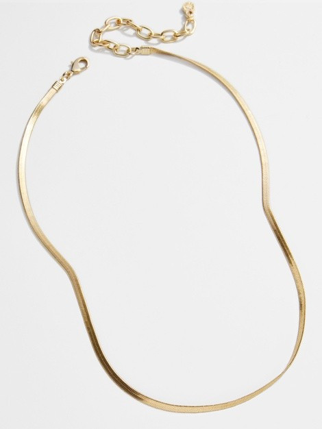 Mini Gia Herringbone Necklace | BaubleBar (US)