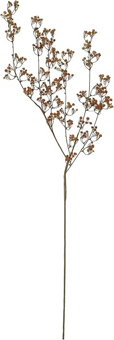 Creative Co-Op Faux Flower Stem Decor, Orange and Green | Amazon (US)