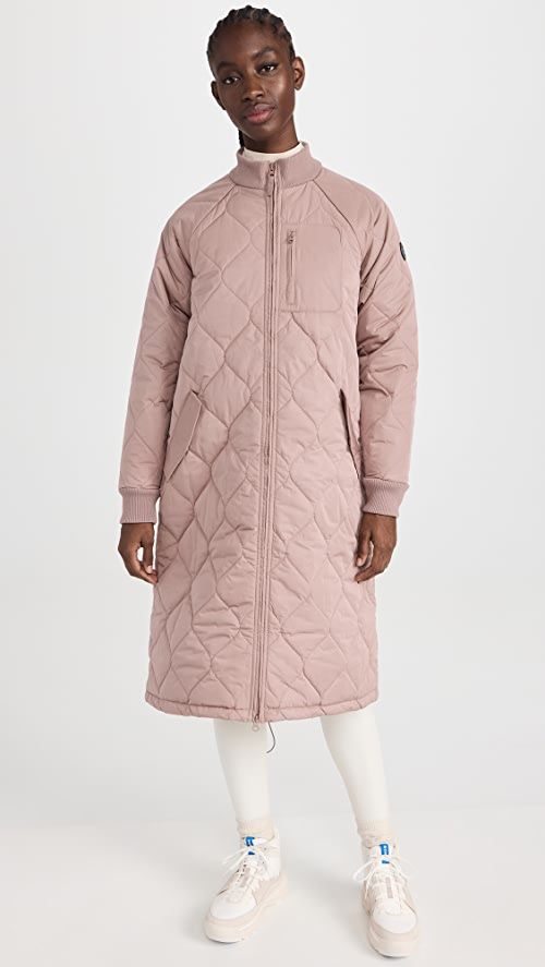 Sweaty Betty Contrast Quilt Coat | SHOPBOP | Shopbop