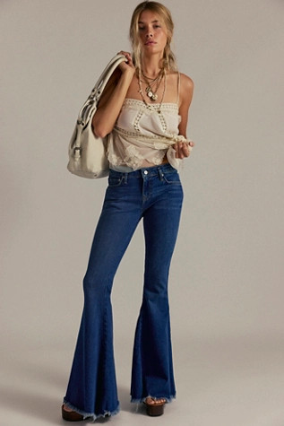 We The Free Emre Low-Rise Flare Jeans | Free People (Global - UK&FR Excluded)