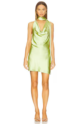 SNDYS Rosanna Mini Dress in Lime from Revolve.com | Revolve Clothing (Global)
