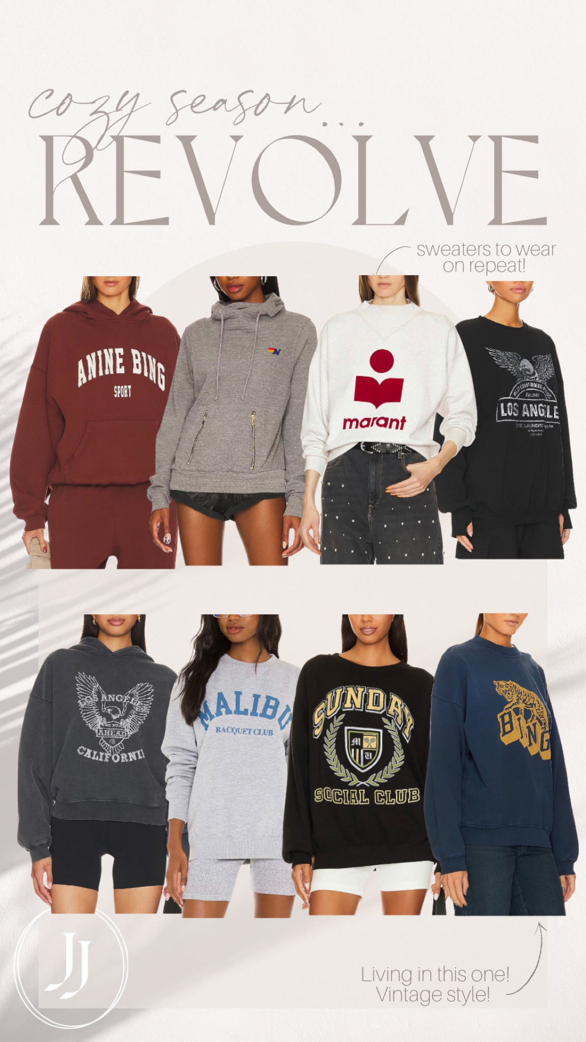 Sweatshirt season 
Anine bing
Marant 

#LTKSeasonal #LTKtravel #LTKover40