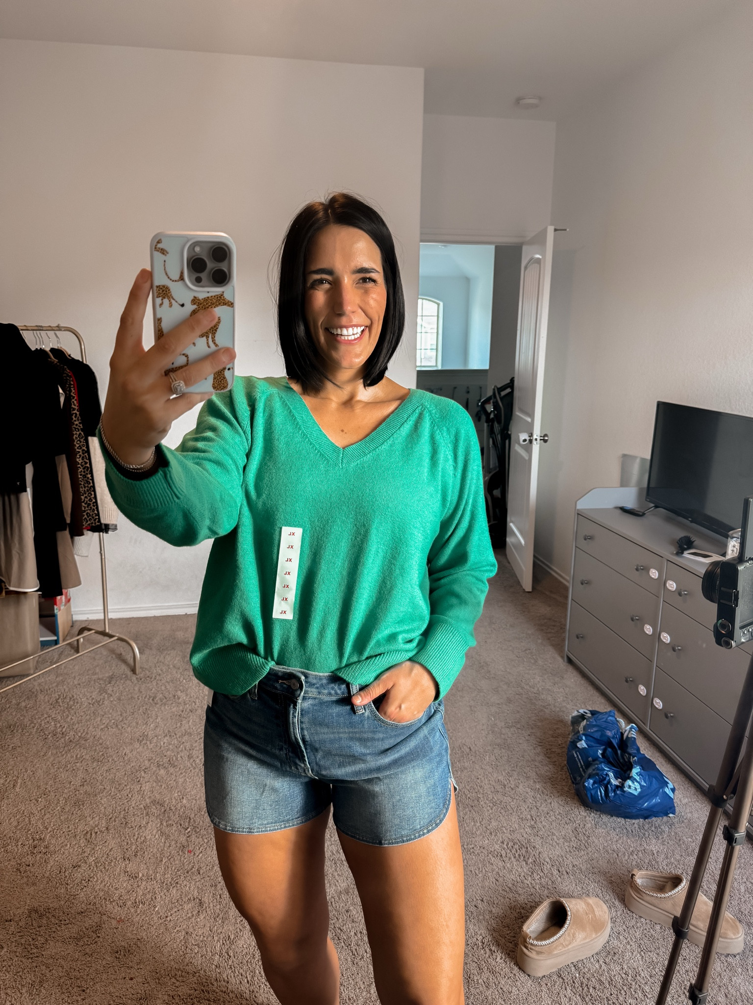 fall & winter combo for Texas weather…. Sweaters & shorts! 

#LTKFindsUnder50 #LTKMidsize #LTKStyleTip