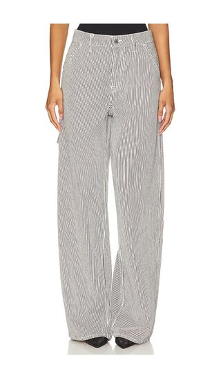 Angelina Baggy Slouch Jean in Ticking Stripe | Revolve Clothing (Global)